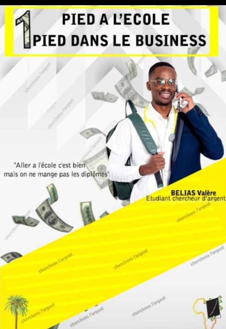 1 Pied à l'école, 1 Pied dans le business 